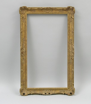 Appraisal: An Antique French Style Gilt Frame An ornate picture frame