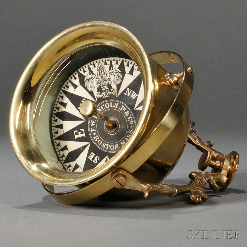 Appraisal: Telltale Compass by F W Lincoln Jr Co Boston Massachusetts