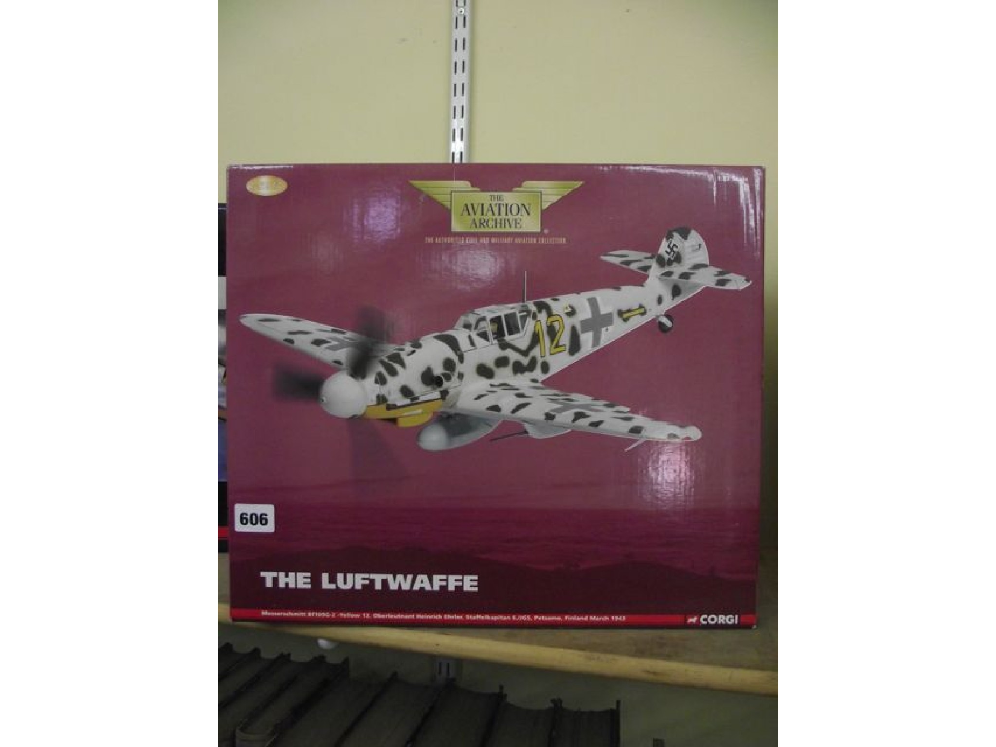 Appraisal: A boxed limited edition detailed diecast model of the Luftwaffe