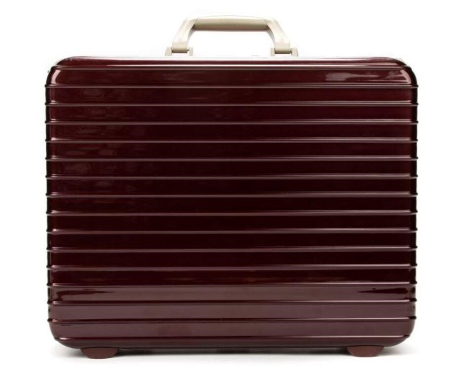 Appraisal: Rimowa Limbo Attache briefcase in polycarbonate and aluminum rolled top