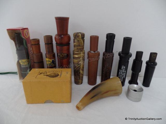 Appraisal: Duck Bird Wildlife Game Calls Includes a group of various