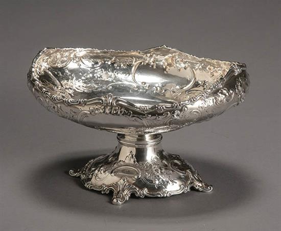 Appraisal: William Gale Son Silver Center Bowl New York Dated The