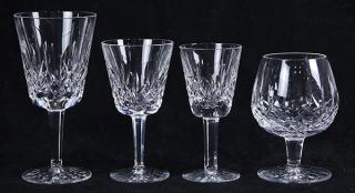 Appraisal: lot of Waterford crystal stemware in the Lismore pattern consisting