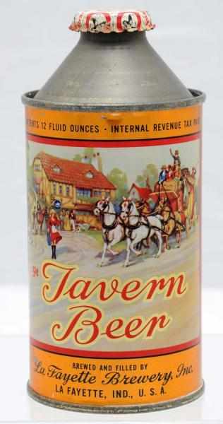 Appraisal: Tavern Beer HP Cone Top Beer Can - IRTP Beautiful