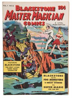 Appraisal: Blackstone Master Magician Comics V N July-August Blackstone and the