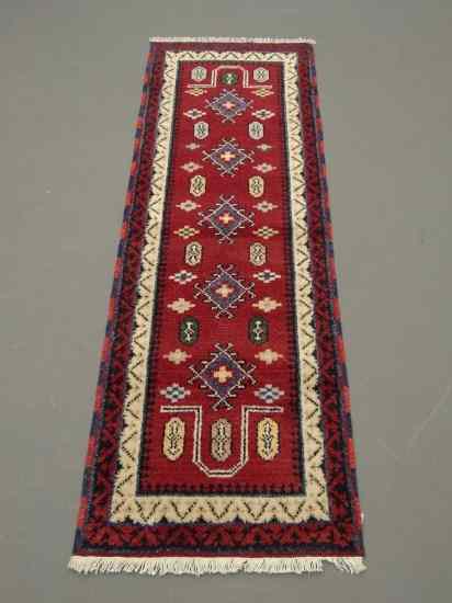 Appraisal: Oriental rug Kazak ' '' x ' ''