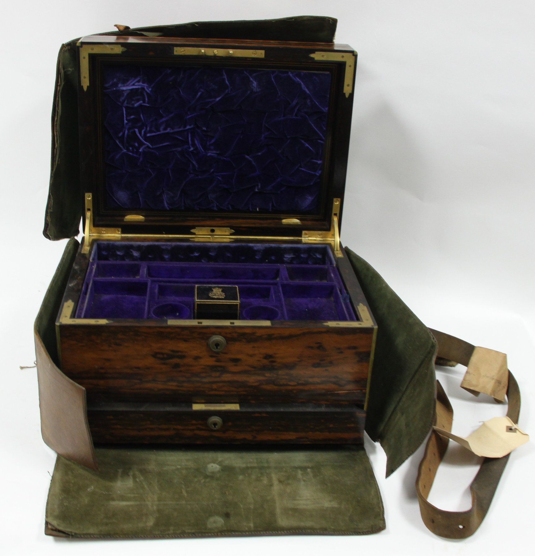 Appraisal: A Victorian coromandel dressing case by Jenner Knewstub St James'