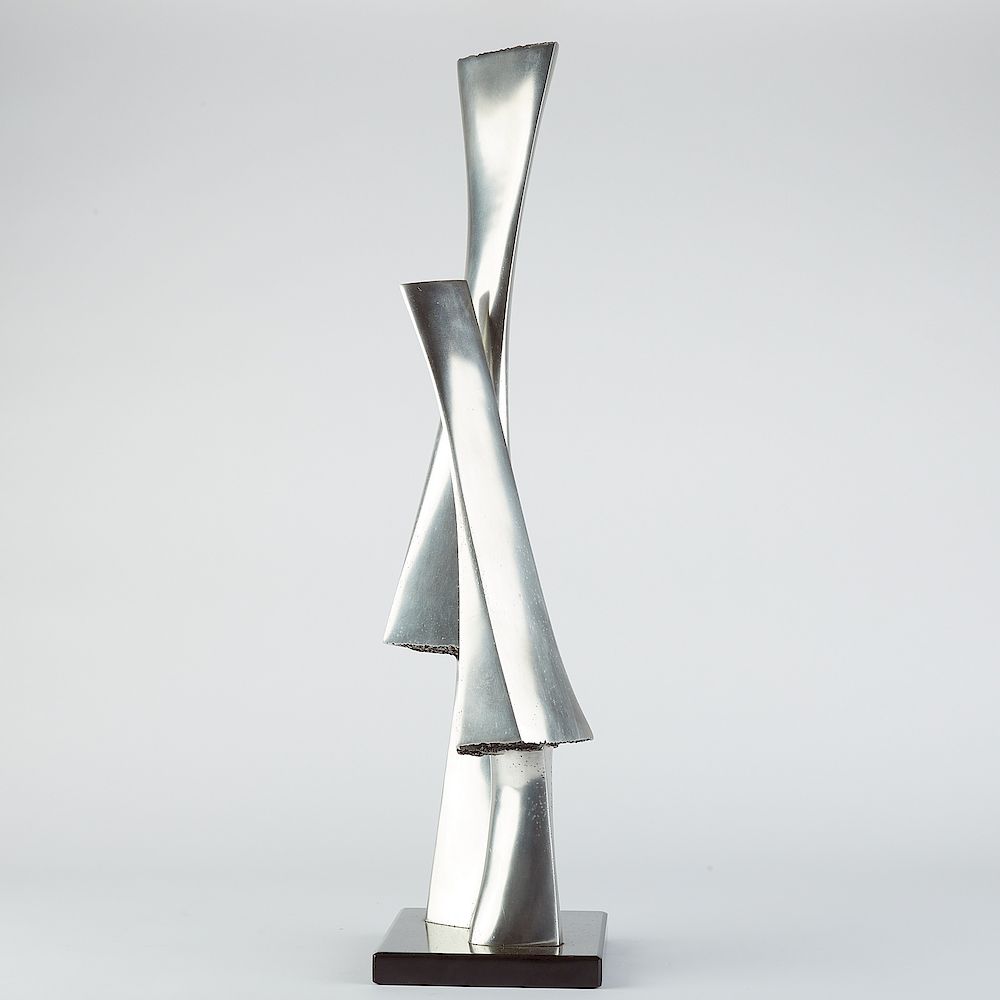 Appraisal: James Myford Absract Aluminum Sculpture James Myford - Untitled abstract