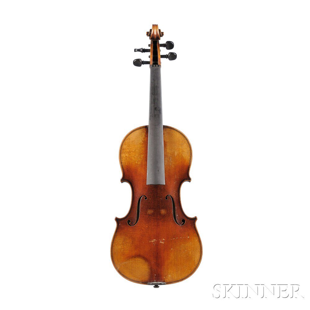 Appraisal: Modern German Violin Albert Goetz bearing the maker's label length