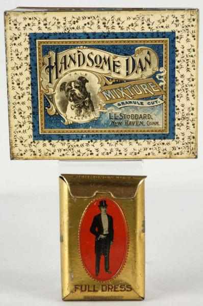 Appraisal: Lot of Tobacco Tins Description Includes Full Dress and Handsome