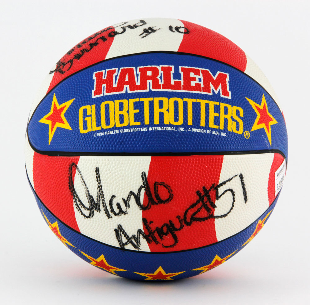 Appraisal: - Harlem Globetrotters Signed Basketball Harlem Globetrotters signed basketball signed