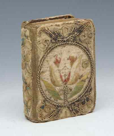 Appraisal: A Book of Psalmes nd mo bound in embroidered cl