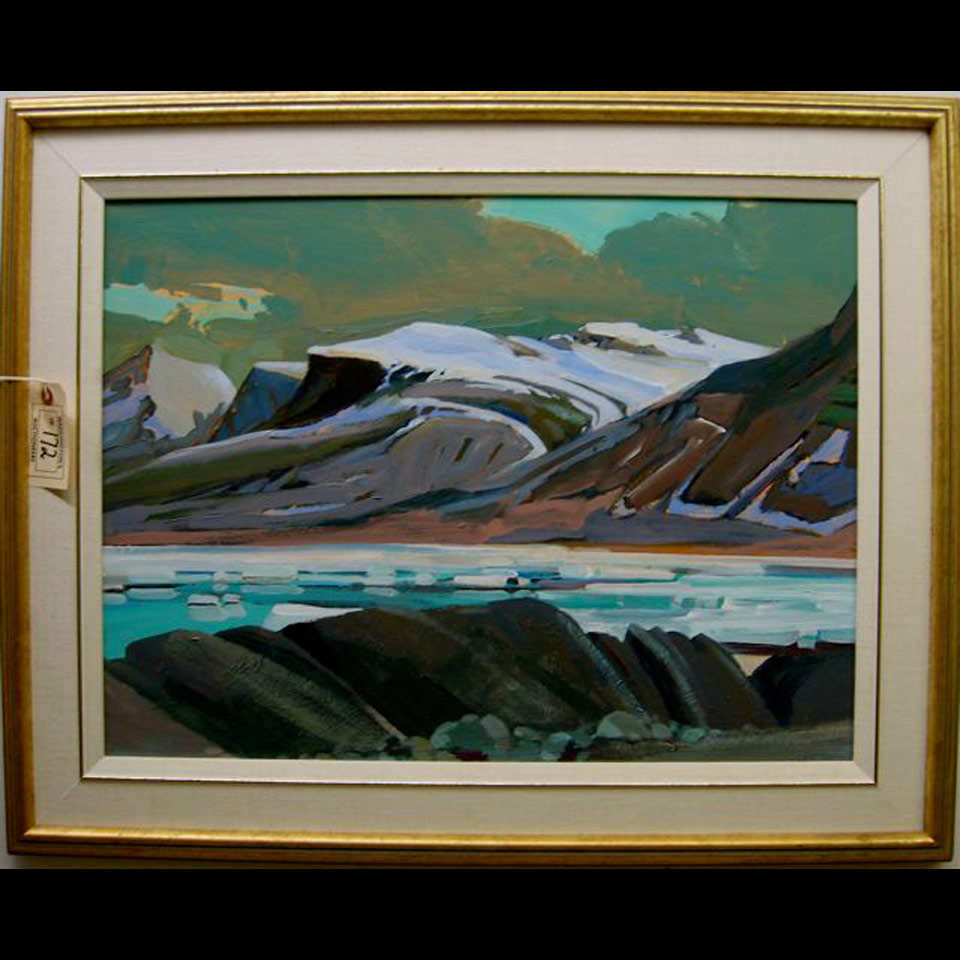 Appraisal: ARCTIC LIGHT BRIAN MARSHALL ATYEO - OIL ON MASONSITE SIGNED