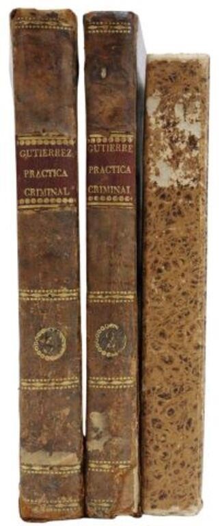 Appraisal: lot of Books Religious and Law subjects in French and