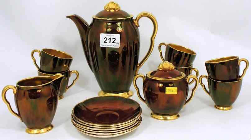 Appraisal: Carltonware Rouge Royal Coffee Set