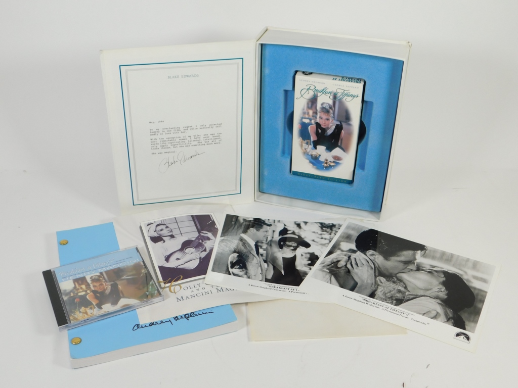 Appraisal: BREAKFAST AT TIFFANY'S COLLECTOR'S EDITION SCRIPT United States Collector's edition