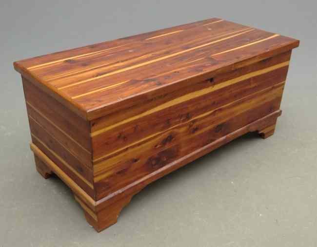 Appraisal: Vintage cedar trunk '' W '' D '' Ht