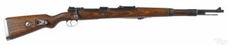 Appraisal: K- Mauser German WWII Rifle mm marked bnz Russian capture