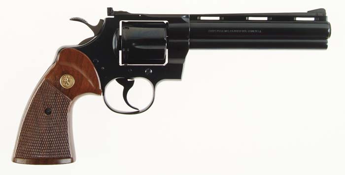 Appraisal: COLT PYTHON DA REVOLVER Cal Mag SN V Blued finish