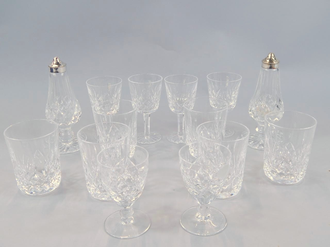 Appraisal: Various Waterford crystal comprising six whiskey tumblers cm high marked