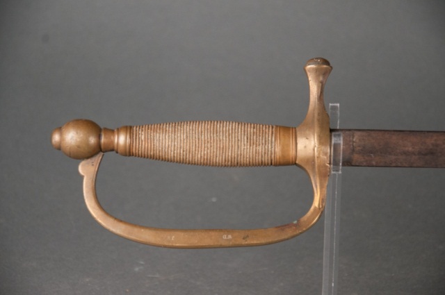 Appraisal: Model NCO Sword by Ames Dated Has US and WD