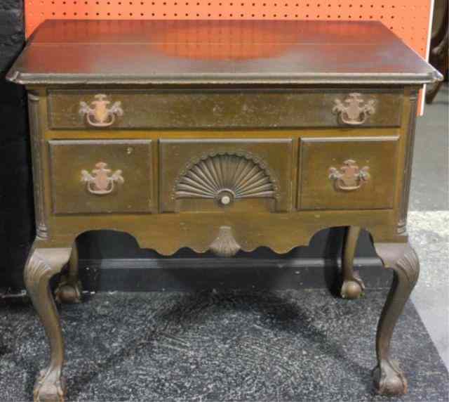 Appraisal: Bench Made Centennial Lowboy Ball and claw cabriole legs fan