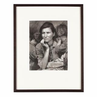 Appraisal: Dorothea Lange a hand-pulled dust grained photogravure made from an