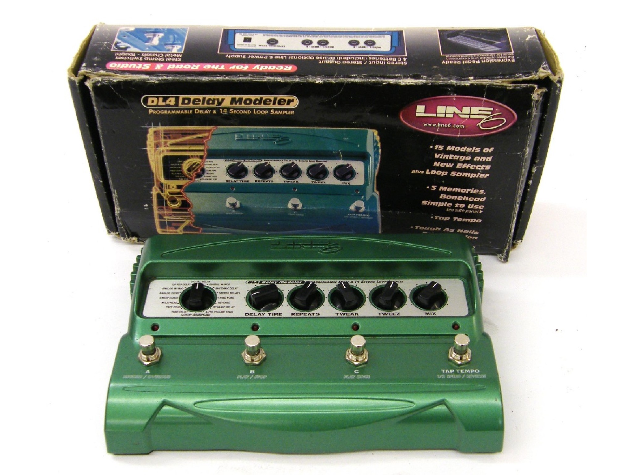 Appraisal: Line DL Delay Modeler guitar pedal boxed