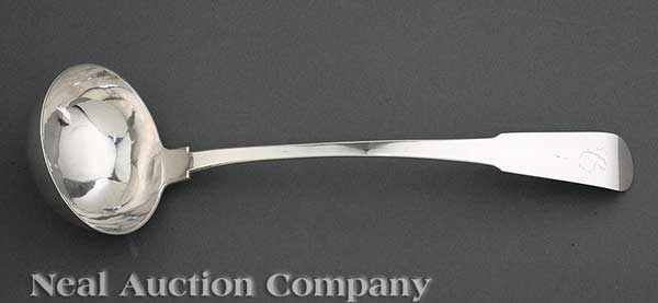 Appraisal: A Jacob Leonard - Coin Silver Ladle wc Georgetown MD