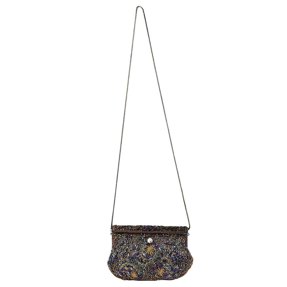 Appraisal: Lord and Taylor Beaded Purse Lord and Taylor Beaded Purse