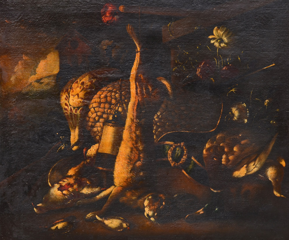 Appraisal: OLD MASTER STYLE STILL LIFE WITH DEAD GAME Oil on