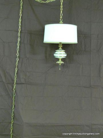 Appraisal: Lenox Ceiling Swag Lamp - Vintage - Has light fixtures