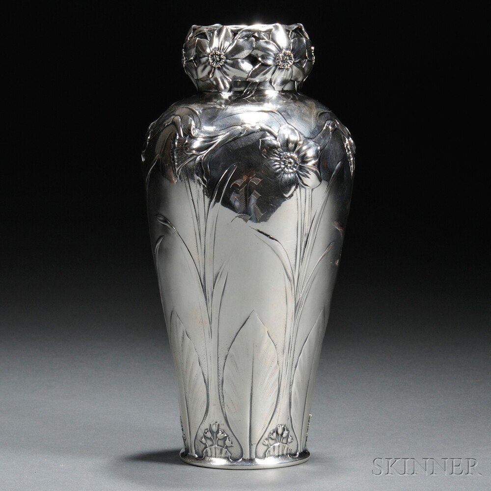 Appraisal: Christofle Silver-plated Vase France late th early th century the