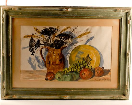 Appraisal: Walter Thrift - North Carolina Virginia A Still Life with