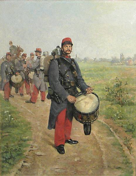 Appraisal: Pierre Petit-G rard French born French th Infantry Regiment drummers