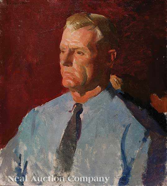 Appraisal: Edwin Harleston American Charleston - Portrait of a Man oil