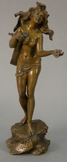 Appraisal: Pfeffer bronze La Cigale marked on base Pfeffer La Cigale