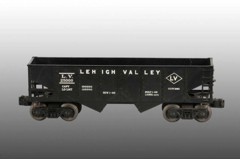 Appraisal: Lionel Oddity Train Car Description Post-war Includes black Lehigh Valley