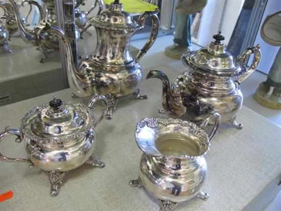 Appraisal: BOXED STERLING SILVER FOUR PIECE TEA AND COFFEE SERVICE APPROX