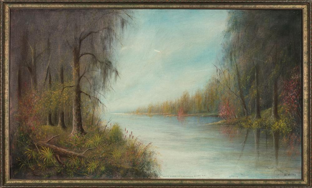 Appraisal: William Ousley American Louisiana - West Fork of Calcasieu River