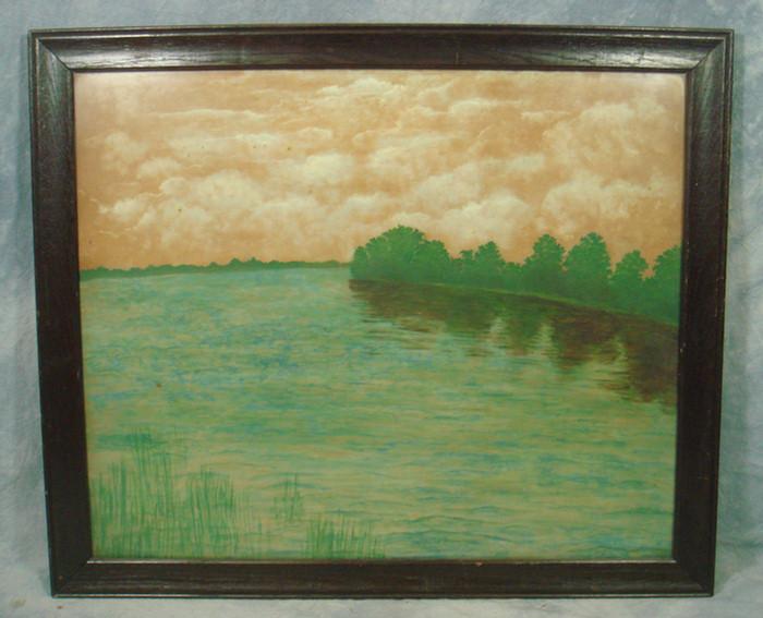 Appraisal: A A Rogers American th c w c Lake Landscape