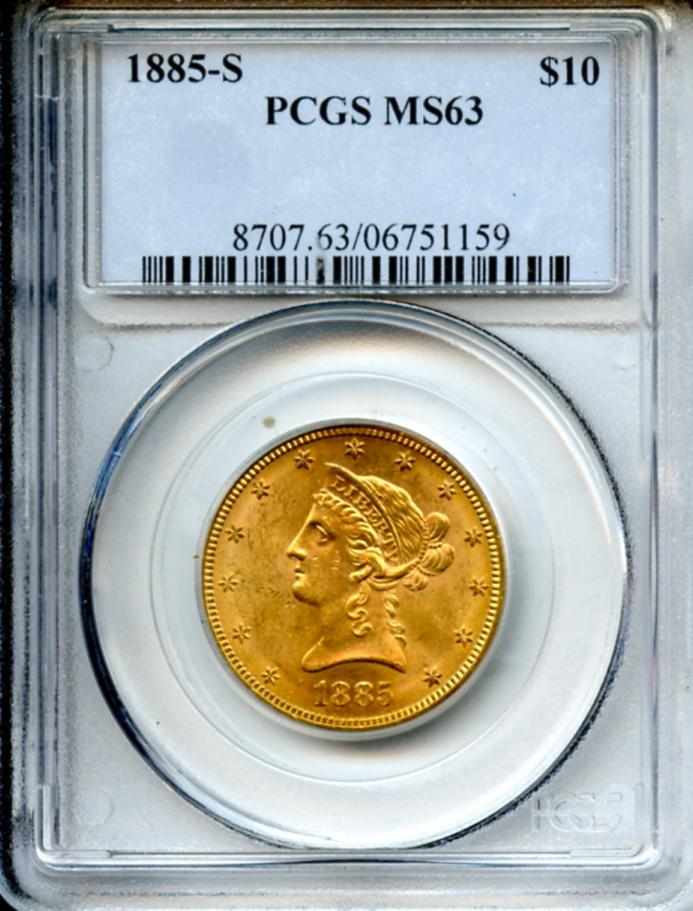 Appraisal: -S PCGS MS Although the original mintage figure for the