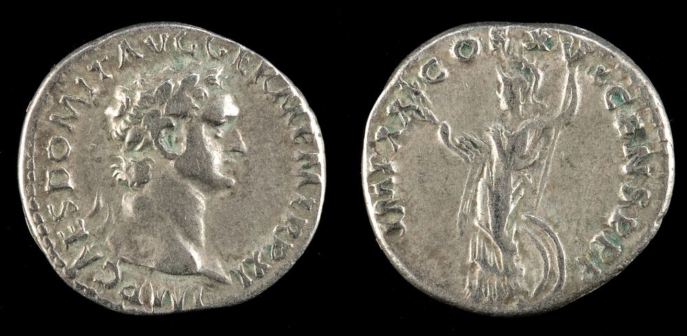 Appraisal: Roman Domitian Silver Denarius - g Roman Imperial Period Domitian