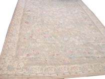 Appraisal: An Indian Crewel Work Area Rug th Century Called The