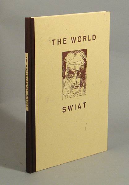 Appraisal: ARION PRESS Milosz Czeslaw Swiat The World San Francisco Dry-point