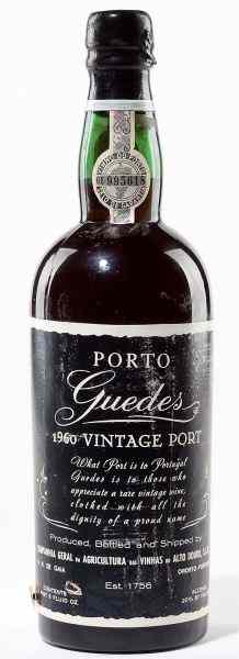 Appraisal: Guedes Vintage Port bottleinto neck ssosRemoved from Mr Knott's large