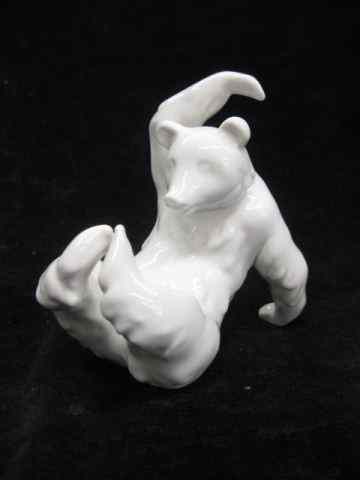 Appraisal: Royal Berlin Porcelain Figurine of a Polar Bear '' excellent