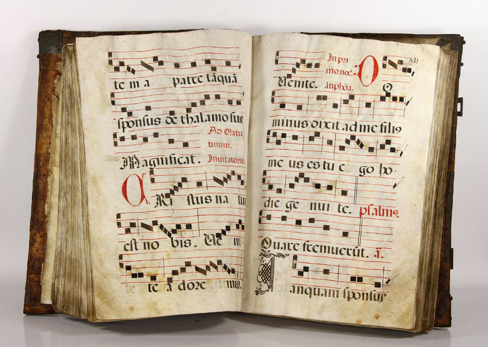 Appraisal: - Continental Baroque Antiphonal Dominica Prima Continental Baroque antiphonal Dominica