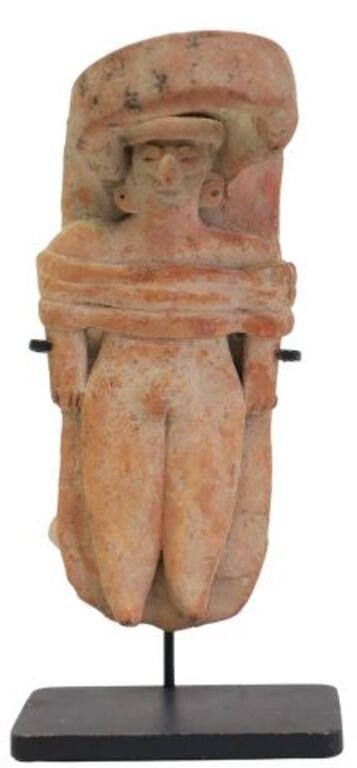 Appraisal: Pre-Columbian pottery figure Colima Mexico c B C - A