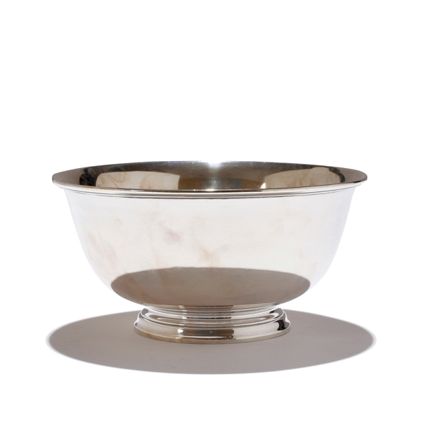 Appraisal: Tiffany sterling silver reproduction Revere bowl ozt dia